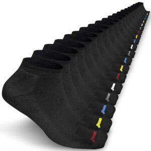 Penn Men's No-Show Socks: Comfortable Low-Cut Style, Invisible Liner Design | Ideal for Sports, Gym, Hiking & Everyday Wear (20 pair)