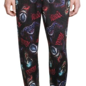 Venom Black Lounge Sleep Pants - Small