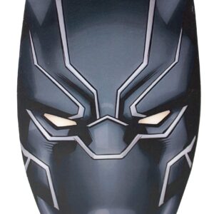 The Tin Box Company 748207-12 Black Panther Head Shape Tin Carry All